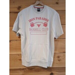 Under Armour Project Rock Iron Paradise Cut Off Sweatshirt Medium T Shirt